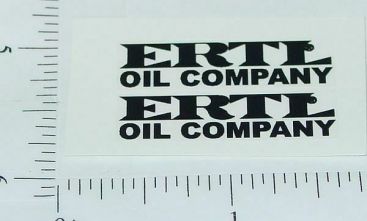 Pair Ertl Oil Company Door Stickers Main Image