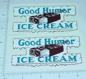 Pair Good Humor Ice Cream Custom Truck Stickers GH-001 Main Image