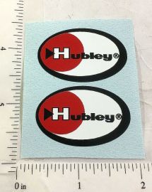 Pair Hubley Mighty Metal Trucks Replacement Stickers