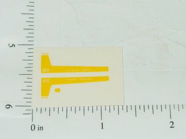 John Deere 430 Power Steering Sticker Set 1:64 Main Image John Deere 430 Power Steering Sticker Set 1:64 Main Image