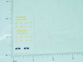 John Deere 3010-3020 & 4010-4020 Diesel Sticker Set 1:64
