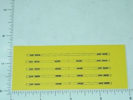 John Deere 30 Series Sticker Set 1:64