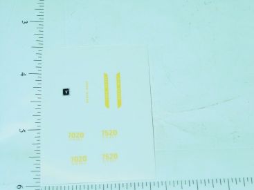 John Deere 7020 & 7520 Diesel Sticker Set 1:64 Main Image John Deere 7020 & 7520 Diesel Sticker Set 1:64 Main Image