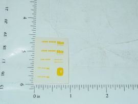 John Deere 55EB Combine Sticker Set 1:64