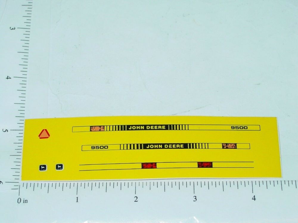 John Deere 9500 Tractor & Implement Sticker JD-358 John Deere 9500 Tractor & Implement Sticker JD-358
