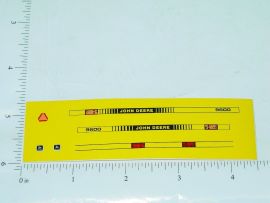 John Deere 9600 Tractor & Implement Sticker