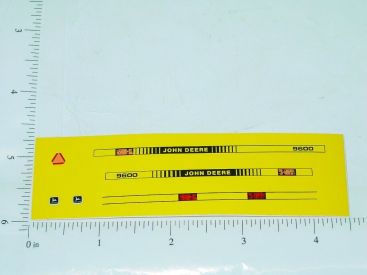John Deere 9600 Tractor & Implement Sticker Main Image John Deere 9600 Tractor & Implement Sticker Main Image