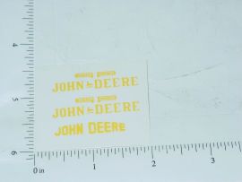 John Deere General Purpose Sticker Set GP for Scale Models