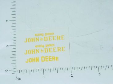 John Deere General Purpose Sticker Set GP for Scale Models Main Image John Deere General Purpose Sticker Set GP for Scale Models Main Image