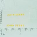 John Deere Name Yellow Sticker Pair Main Image