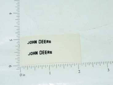 John Deere Black Rear Axle Sticker Pair for GP & A Main Image John Deere Black Rear Axle Sticker Pair for GP & A Main Image