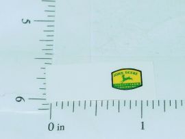 John Deere Green Deer Yellow Background Stickers