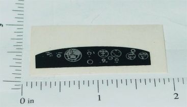 John Deere 1:16 Scale Tractor Dashboard Sticker Main Image John Deere 1:16 Scale Tractor Dashboard Sticker Main Image