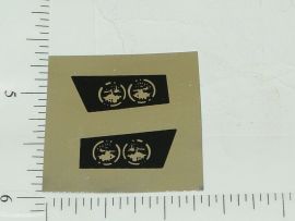 Pair John Deere Sticker Set for Cab