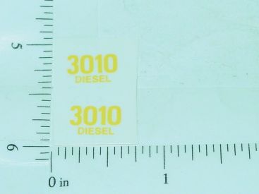John Deere 3010 Diesel Model Number Sticker Pair Main Image John Deere 3010 Diesel Model Number Sticker Pair Main Image
