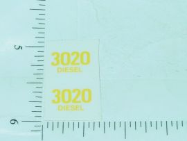 Pair John Deere 3020 Diesel Model Number Stickers