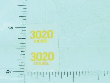 Pair John Deere 3020 Diesel Model Number Stickers Main Image Pair John Deere 3020 Diesel Model Number Stickers Main Image