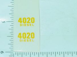 Pair John Deere 4020 Diesel Model Number Stickers