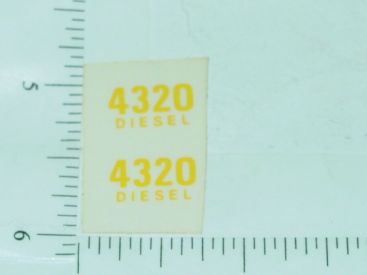 Pair John Deere 4320 Diesel Model Number Stickers Main Image Pair John Deere 4320 Diesel Model Number Stickers Main Image