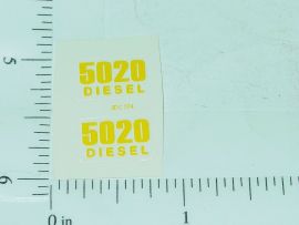 John Deere 5020 Diesel Model Number Sticker Pair