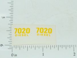 Pair John Deere 7020 Diesel Model Number Stickers