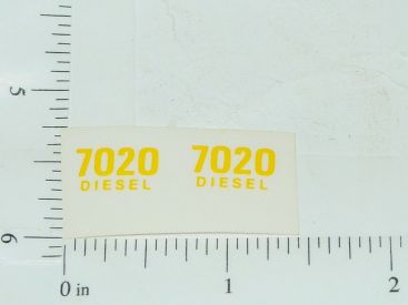 Pair John Deere 7020 Diesel Model Number Stickers Main Image Pair John Deere 7020 Diesel Model Number Stickers Main Image