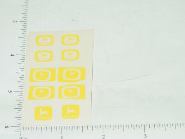 John Deere Yellow Logo Sticker Set Main Image John Deere Yellow Logo Sticker Set Main Image