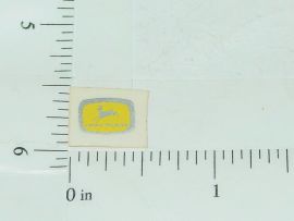 John Deere Yellow & Silver Four Legged Deer Sticker