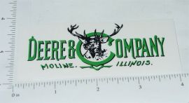 John Deere 1900's Style Deer Head Logo Sticker