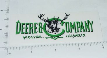 John Deere 1900's Style Deer Head Logo Sticker Main Image John Deere 1900's Style Deer Head Logo Sticker Main Image