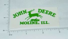John Deere Green Pre-1936 Jumping Deere Logo Sticker