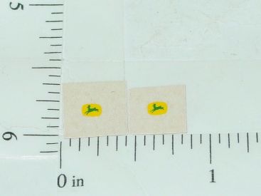 John Deere Green Four Legged Deer Logo Sticker Pair Main Image John Deere Green Four Legged Deer Logo Sticker Pair Main Image