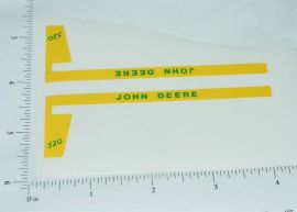John Deere 1:16 520 Tractor Replacement Stickers