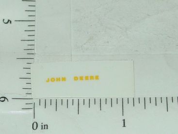 John Deere 5/8" Yellow Block Name Stickers Main Image John Deere 5/8" Yellow Block Name Stickers Main Image