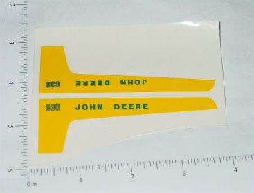 John Deere 1:16 630 Tractor Replacement Sticker Set Pair Main Image John Deere 1:16 630 Tractor Replacement Sticker Set Pair Main Image