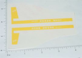 John Deere 1:16 620 Diesel Tractor Replacement Sticker Pair