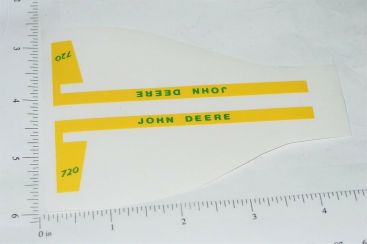 John Deere 1:16 720 Tractor Replacement Sticker Pair Main Image