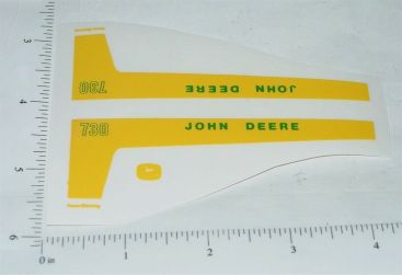 John Deere 1:16 730 Power Steering Tractor Replacement Sticker Set Main Image John Deere 1:16 730 Power Steering Tractor Replacement Sticker Set Main Image