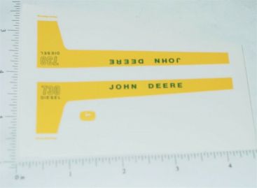 John Deere 1:16 730 Diesel Tractor Replacement Sticker Pair Main Image John Deere 1:16 730 Diesel Tractor Replacement Sticker Pair Main Image