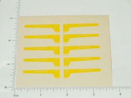 John Deere 1:16 Diesel Power Steering Tractor Replacement Stickers