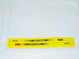 John Deere 1:16 9500 Combine Replacement Sticker Pair