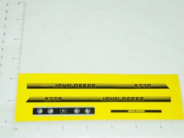 John Deere 1:16 8770 Replacement Stickers Main Image John Deere 1:16 8770 Replacement Stickers Main Image