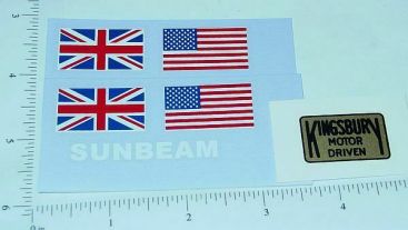 Kingsbury Sunbeam Racer Replacement Sticker Set Main Image