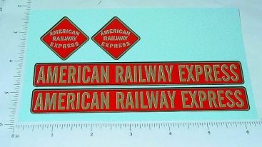 Keystone American Railway Express Stickers Main Image