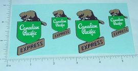 Lincoln CP Express Delivery Truck Sticker Set