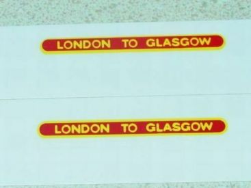 Pair Matchbox 21B Long Distance Coach Stickers Main Image