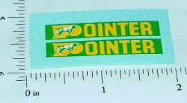 Pair Matchbox Pointer 8-Wheel Tipper Truck Stickers MB-51CP