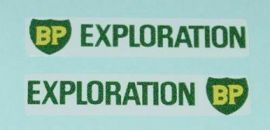 Pair Matchbox Alvis Stalwart Explorer Stickers