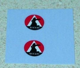 Matchbox 6B Euclid Quarry Truck Sticker Pair