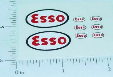 Matchbox Accessory Pack #A-1A Esso Sticker Set Main Image